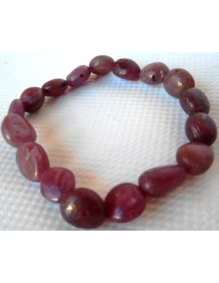 Bixbyte, bixbyte, beryl rouge bracelet