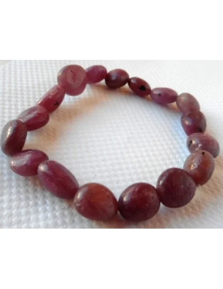 Bixbyte, bixbyte, beryl rouge bracelet