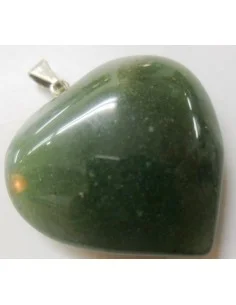 Pendentif en coeur d'aventurine 2