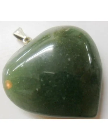 Pendentif en coeur d'aventurine