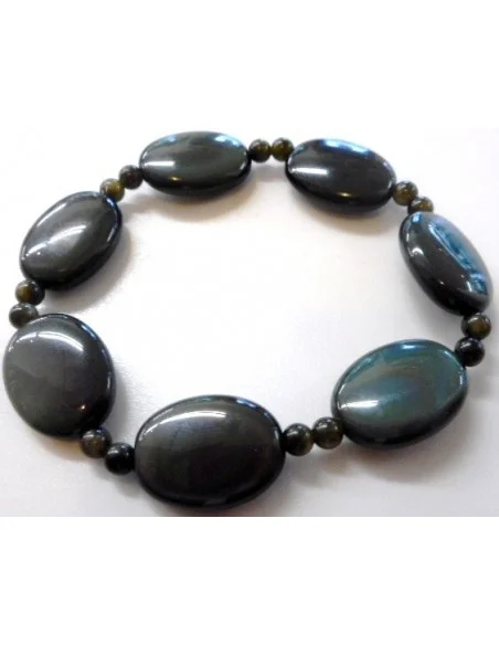 Arc-en-ciel, obsidienne bracelet Arc-en-ciel, obsidienne bracelet