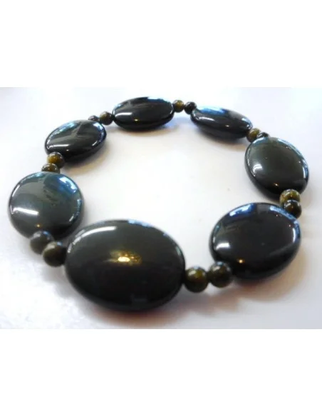 Arc-en-ciel, obsidienne bracelet Arc-en-ciel, obsidienne bracelet