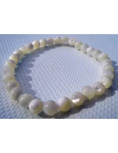 Bacelet nacre blanche