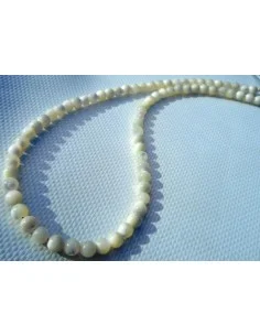 Nacre blanche collier 2