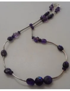 Collier Amethyste ARGENT