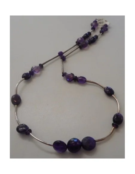 Collier Amethyste ARGENT