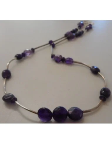 Collier Amethyste ARGENT