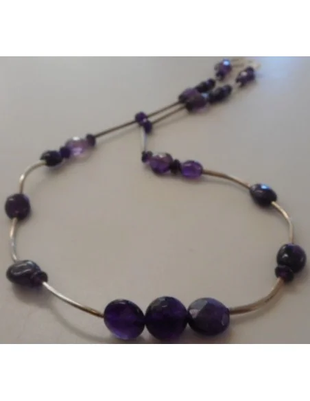 Collier Amethyste ARGENT
