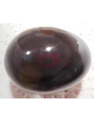 Obsidienne oeil celeste oeuf 33MM