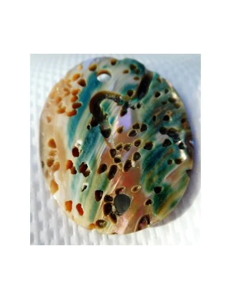 Nacre opalisée ovale 