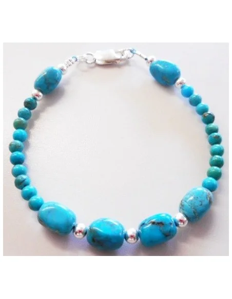 Turquoise bracelet argent Turquoise bracelet argent