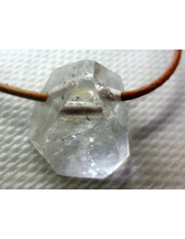 Apophyllite blanche en pendentif