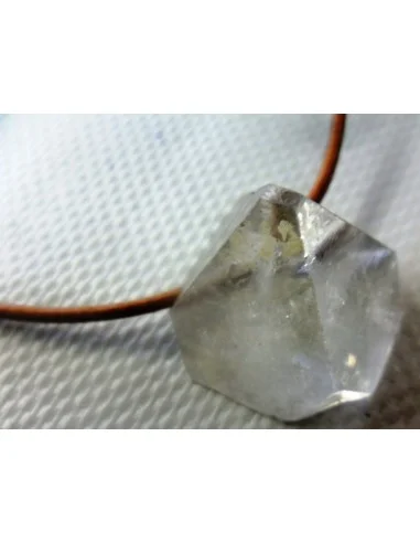 Apophyllite blanche en pendentif