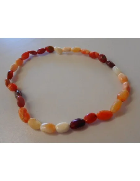 Opale de feu homme bracelet Opale de feu homme bracelet