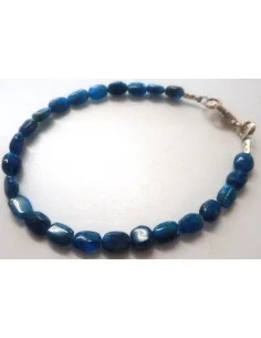 Bracelet apatite bleu 2