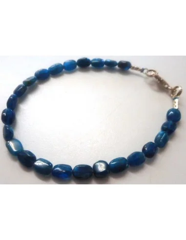 Bracelet apatite bleu
