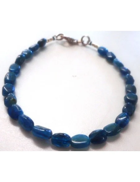 Bracelet apatite bleu