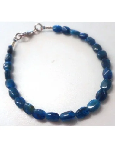 Bracelet apatite bleu