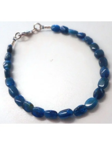 Bracelet apatite bleu