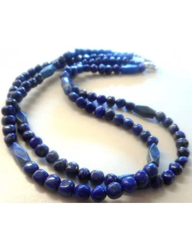 Lapis lazuli colier double