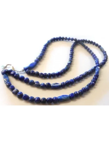Lapis lazuli colier double