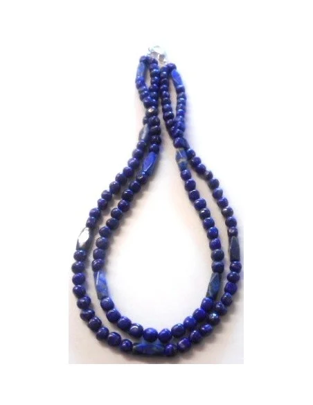 Lapis lazuli colier double Lapis lazuli colier double