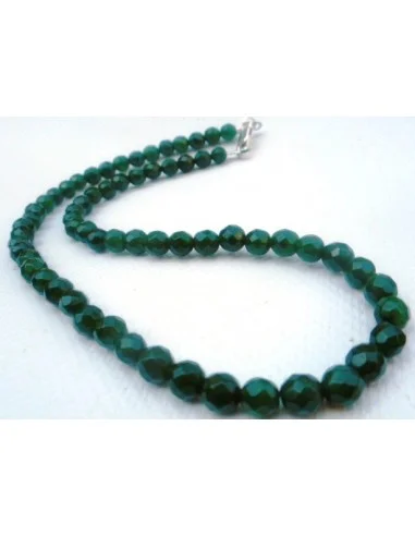 Jade nephrite du Canada 6mm pierres facettées