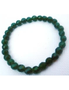 Jade nephrite bracelet 6mm facettés 2