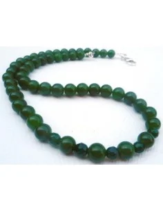 Collier Jade nephrite 8mm