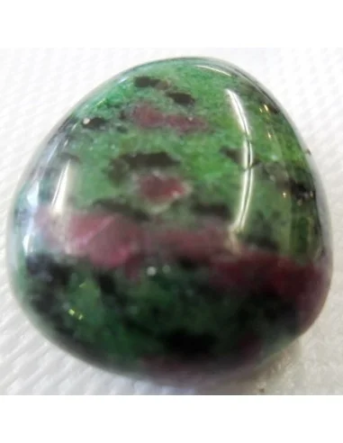 Zoisite aux rubis en pendentif
