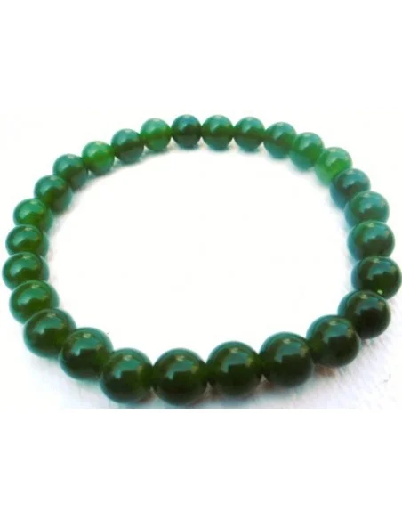 Bracelet homme Jade nephrite 8mm Bracelet homme Jade nephrite 8mm