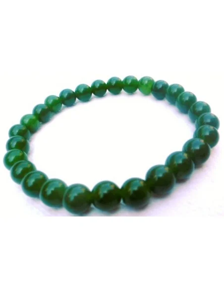 Bracelet homme Jade nephrite 8mm Bracelet homme Jade nephrite 8mm