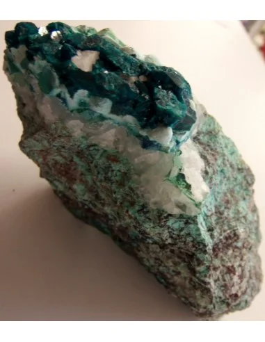 Quattro quantum dioptase minéral