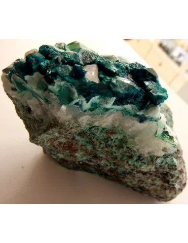 Quattro quantum dioptase minéral