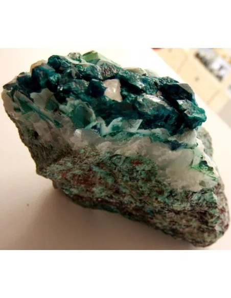 Quattro quantum dioptase minéral Quattro quantum dioptase minéral