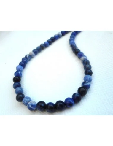 Sodalite collier boule 6mm