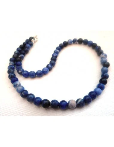 Sodalite collier boule 6mm