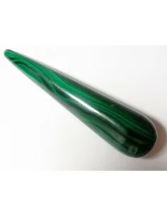 Pointe de massage en malachite