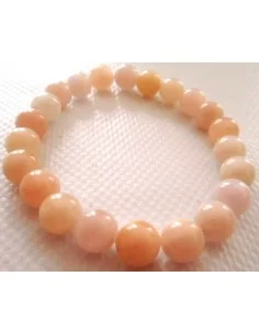 Béryl rose , Morganite bracelet 8mm