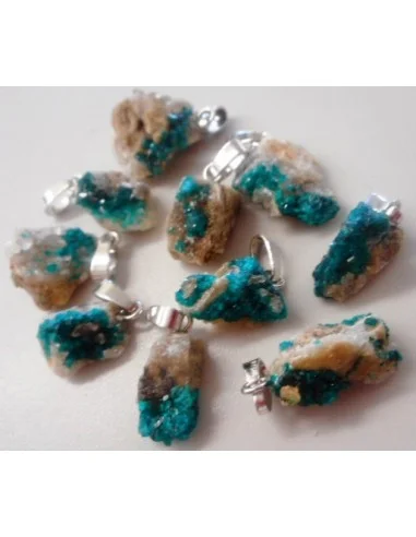 Pendentif Dioptase cristal