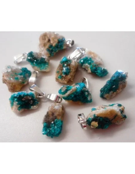 Pendentif Dioptase cristal