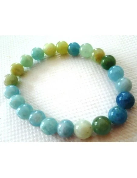 Topaze blue bracelet 8mm Topaze blue bracelet 8mm
