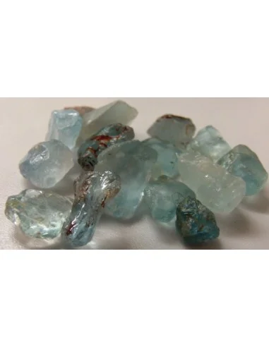 Topaze bleu pierre brute, mineral