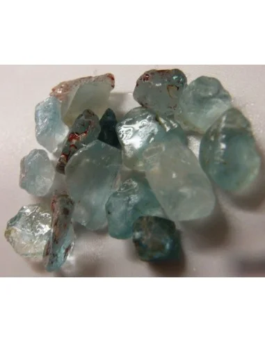 Topaze bleu pierre brute, mineral