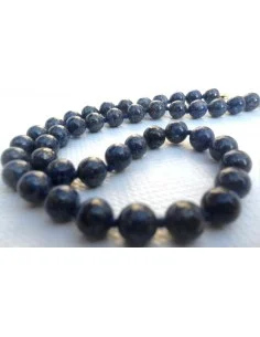 Collier lapis 8mm 2