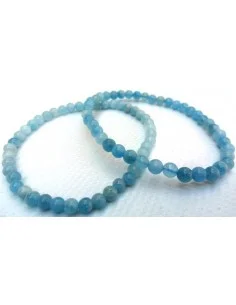 Aigue marinebracelet  4mm 2