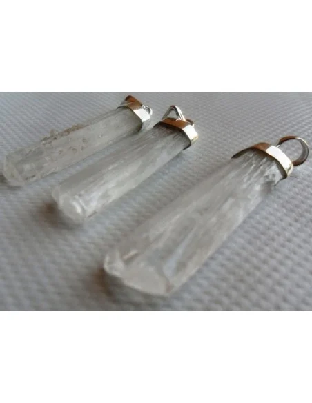Scolecite  pendentif argent