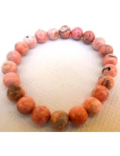 Bracelet rhodocrosite diametre 8mm 2