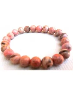 Bracelet rhodocrosite diametre 8mm