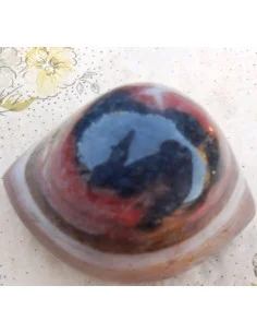 Oeil agate cyclope grand